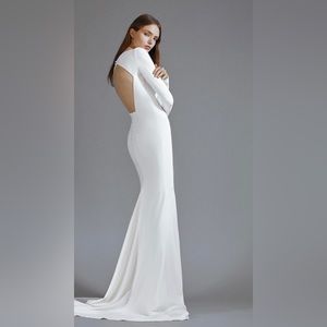 Galia Lahav Ivy Stretch Crepe Wedding Dress